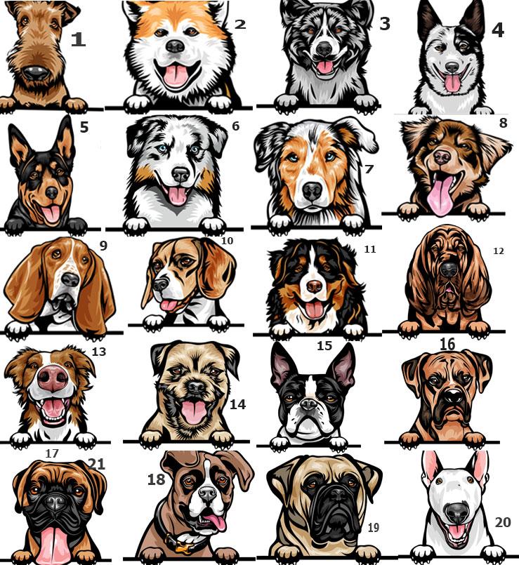 Gifts For Dog Lovers Please Keep The Dog Closed Rubber Doormat