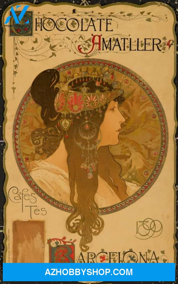 Chocolate Amatller Vintage Poster