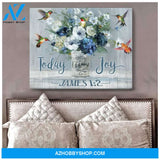 Choose Joy Hummingbird Wall Art Canvas