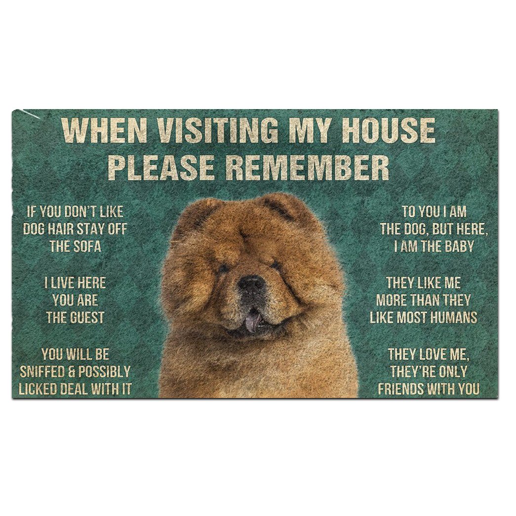 ChowChow's Rules Doormat