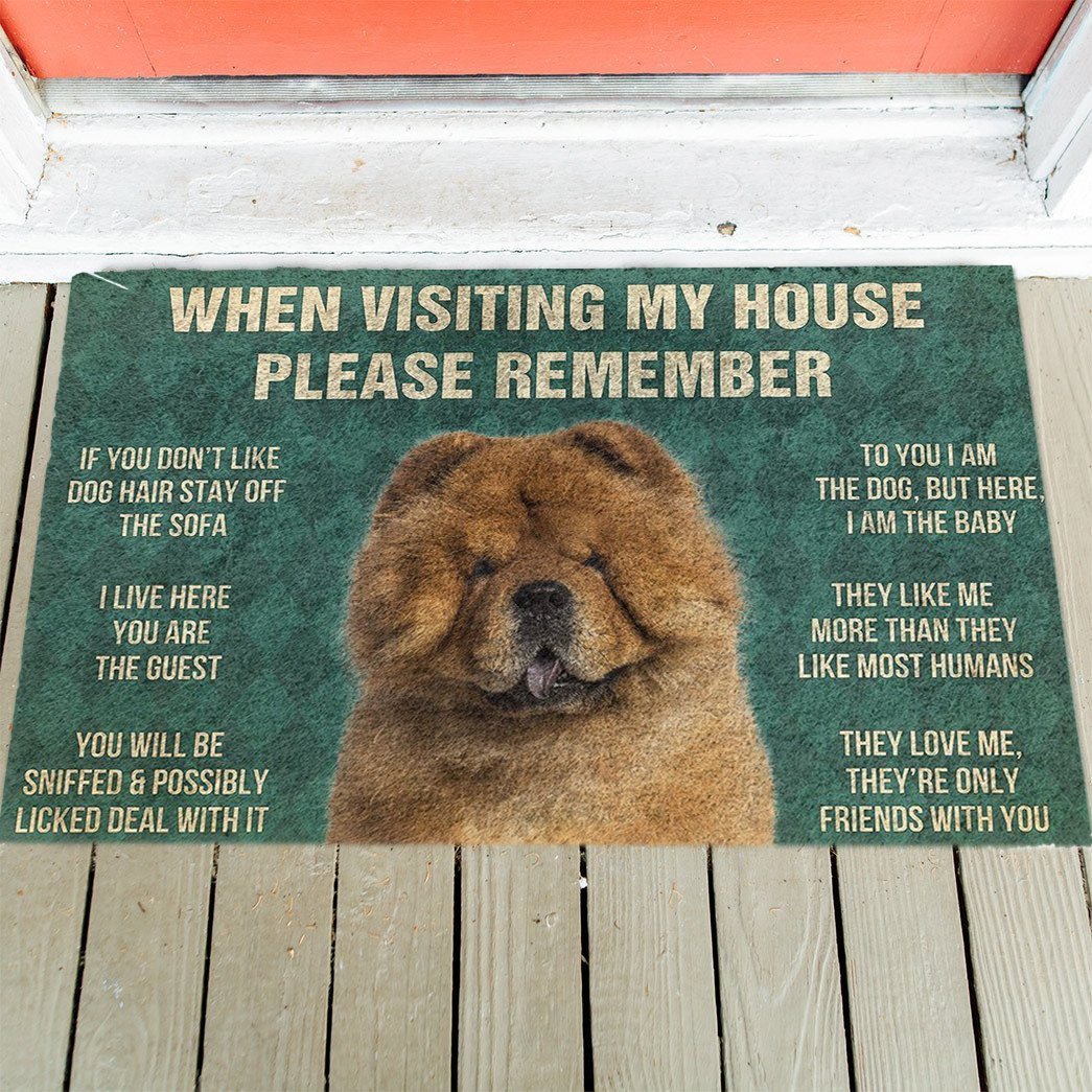 ChowChow's Rules Doormat