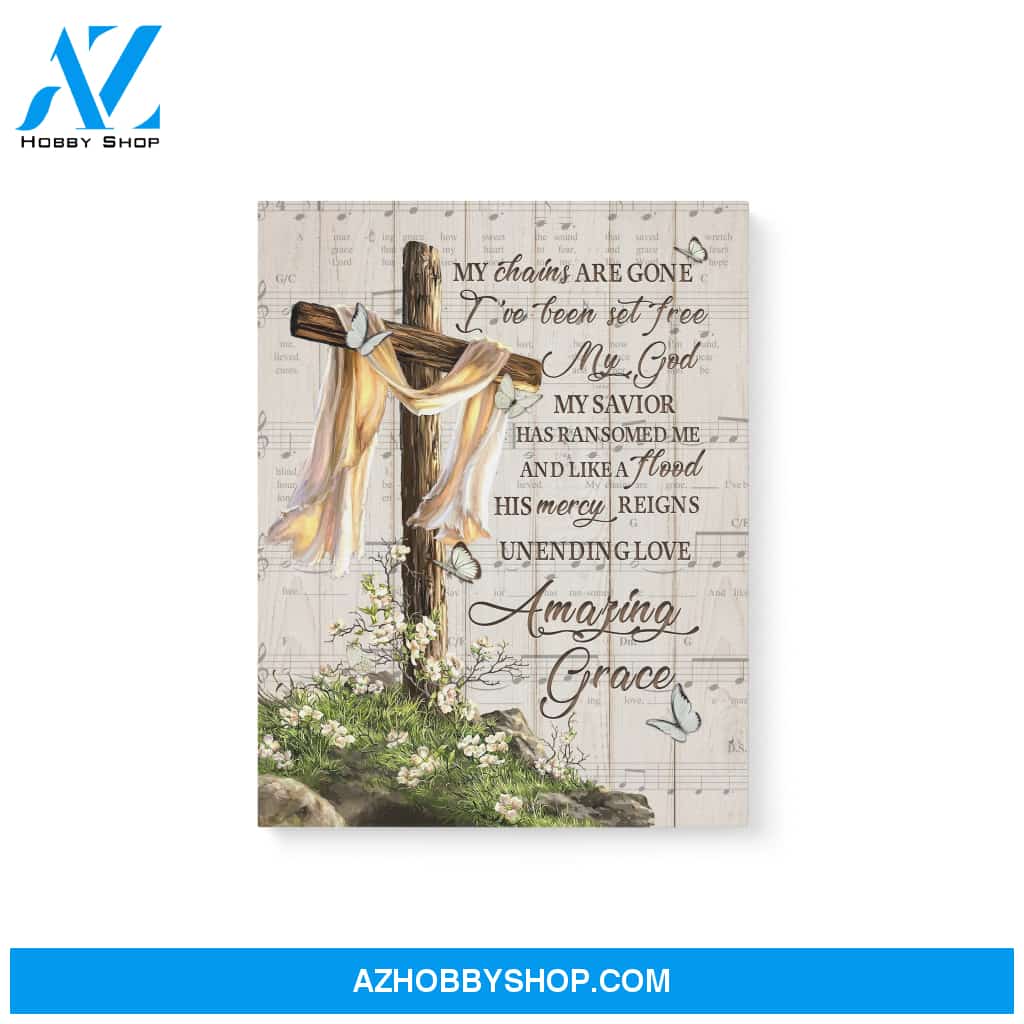 Christianity, I've been set free ,my god- Matte Canvas (1.25")