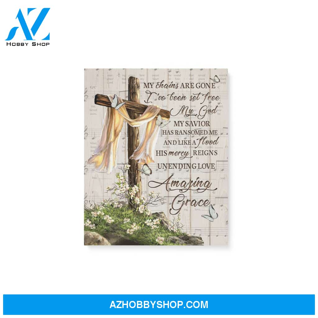 Christianity, I've been set free ,my god- Matte Canvas (1.25")