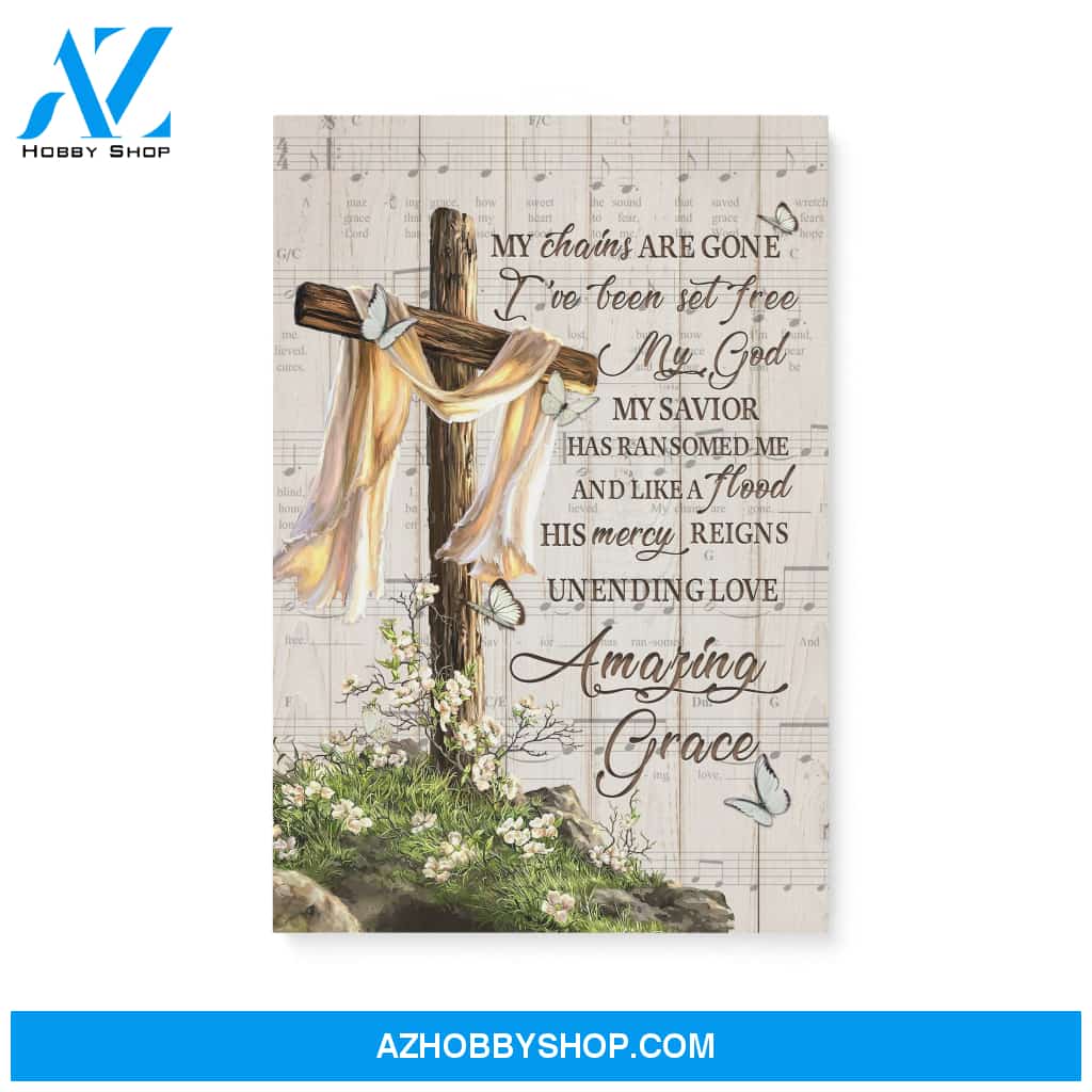 Christianity, I've been set free ,my god- Matte Canvas (1.25")