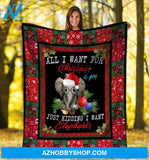 Christmas All I Want For Christmas Is You Fleece Blanket Gift For Family,Birthday,Christmas,Children,Parents,Couple,Gift Home Decor Bedding Couch Sofa Soft and Comfy