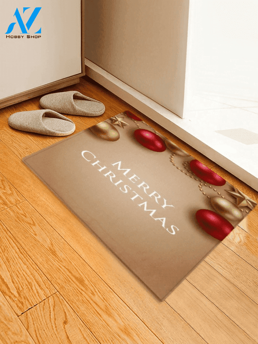 Christmas Ball And Star CLH091024D Doormat