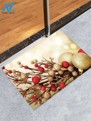 Christmas Balls Branch CLH091029D Doormat