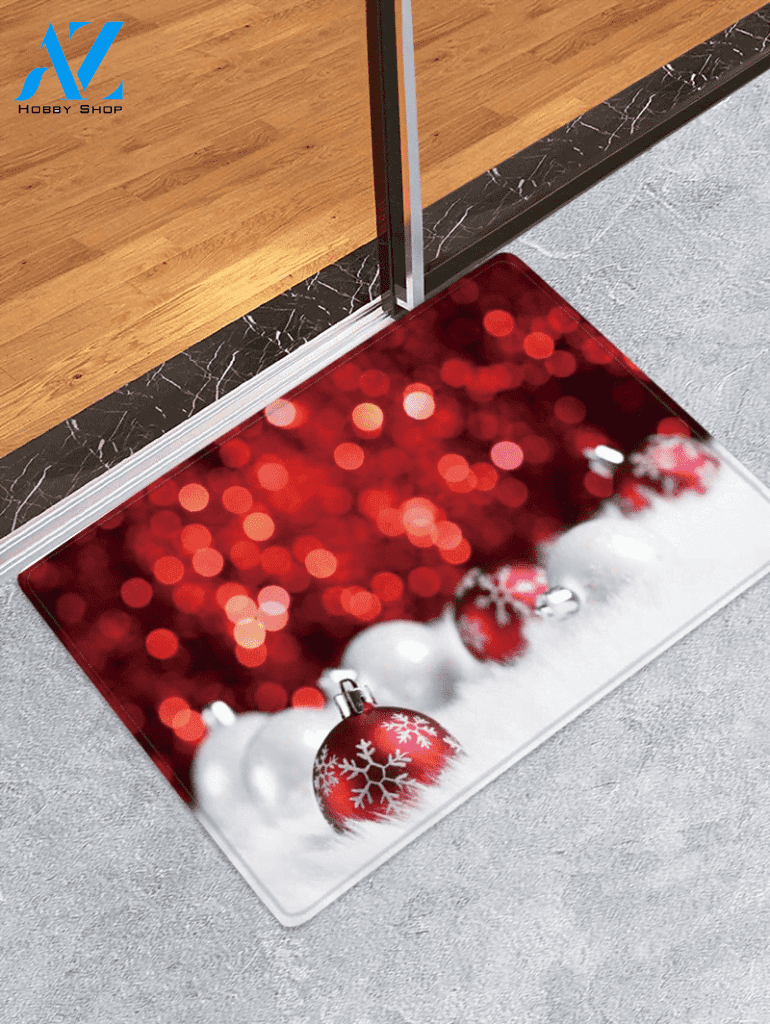 Christmas Balls Dots CLH091036D Doormat