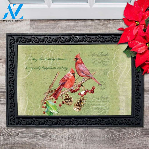 Christmas Cardinals - Doormat - 18" x 30"
