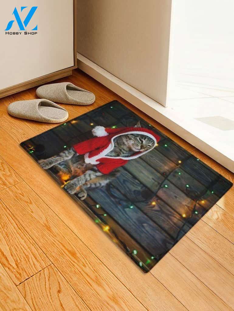 Christmas Cat CLH091048D Doormat