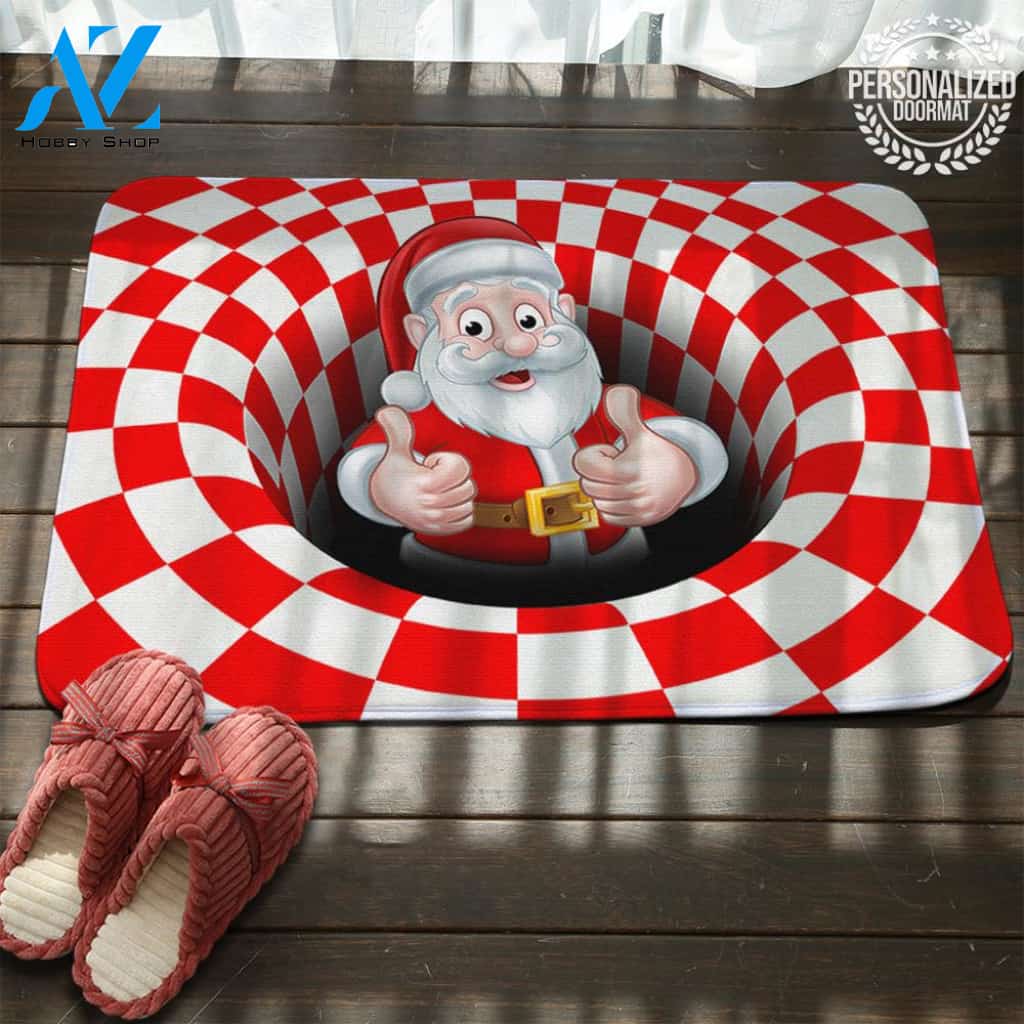 Christmas Character 3D Illusion Doormat