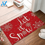 Christmas Decorative Doormat Snow Winter Snowflake Doormat Welcome Mat Housewarming Home Decor Funny Doormat Gift Idea