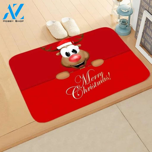 Christmas DoorMat | Felt And Rubber | 40x60 cm | 45x75 cm | 60x90 cm | Colorful | DO1501