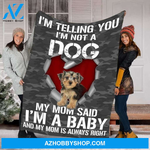 Christmas Fleece Blanket Morkie Dog Fleece Blanket - Fleece Blanket Christmas Gift Ideas