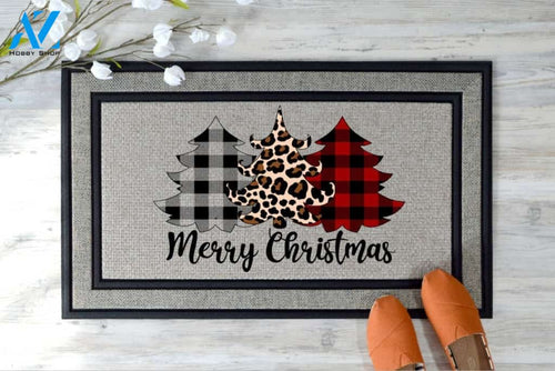 Christmas Merry Christmas Doormat Indoor And Outdoor Mat Entrance Rug Sweet Home Decor Housewarming Gift Gift For Friend Family Stem Feminist