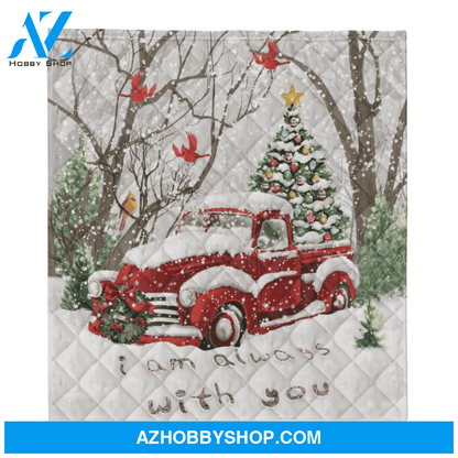Christmas On The Snowy Way Fleece Blanket Gift For Family,Birthday,Christmas,Children,Parents,Couple Gift Home Decor Bedding Couch Sofa Soft and Comfy