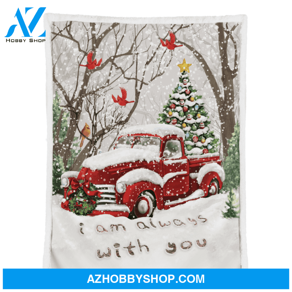 Christmas On The Snowy Way Fleece Blanket Gift For Family,Birthday,Christmas,Children,Parents,Couple Gift Home Decor Bedding Couch Sofa Soft and Comfy