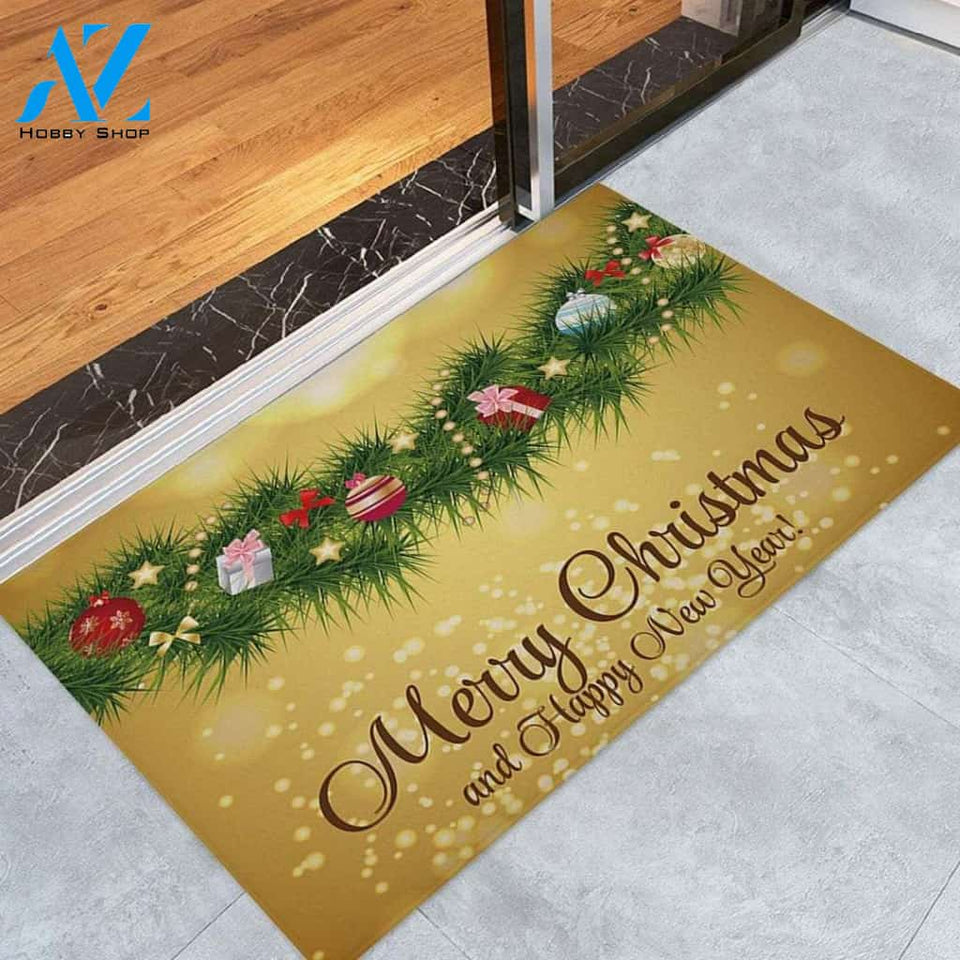 Christmas Pine Branches CLH091095D Doormat