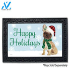 Christmas Pups French Bulldog Doormat - 18" x 30"