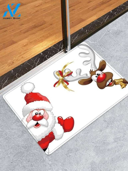 Christmas Santa Claus Elk CLH0910101D Doormat