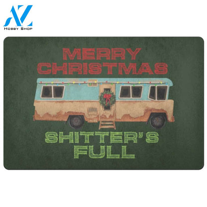 Christmas Shitter's Full Doormat Indoor And Outdoor Mat Entrance Rug Sweet Home Decor Housewarming Gift Gift For Friend Family Stem Feminist