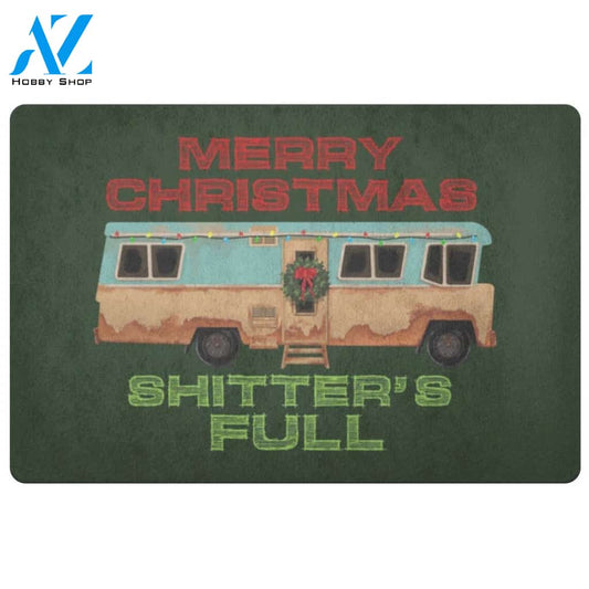 Christmas Shitter's Full Doormat Indoor And Outdoor Mat Entrance Rug Sweet Home Decor Housewarming Gift Gift For Friend Family Stem Feminist