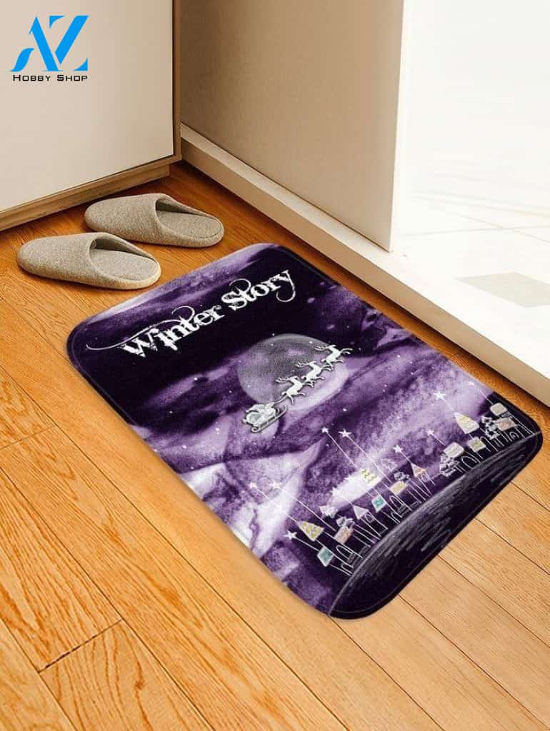 Christmas Star Deer CLH0910122D Doormat