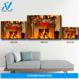 Christmas Stockings Multi-Names Premium Canvas