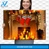 Christmas Stockings Multi-Names Premium Canvas