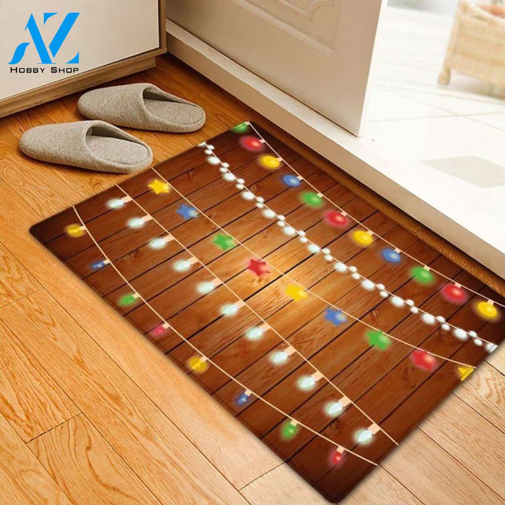 Christmas String Lights CLH0910131D Doormat