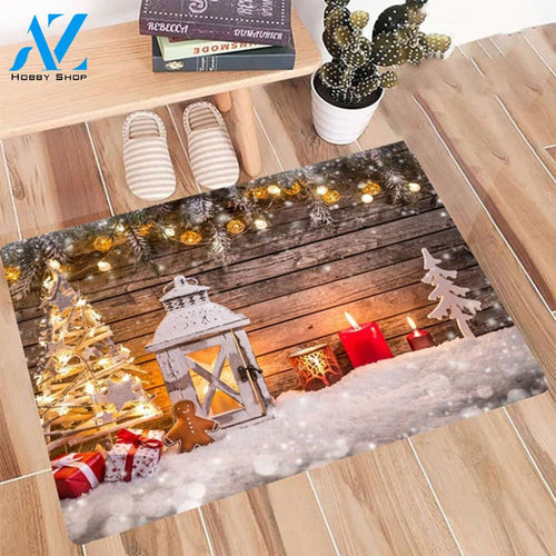 Christmas Things Decor House Indoor and Outdoor Mat Entrance Rug Sweet Home Decor Housewarming, Gift For Friend Family