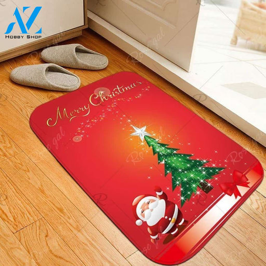 Christmas Tree Santa Claus CLH0910150D Doormat