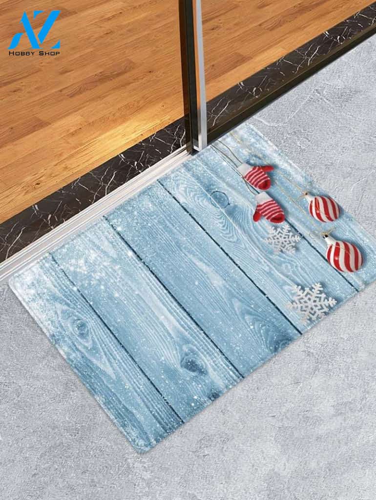 Christmas Wood Grain CLH0910159D Doormat