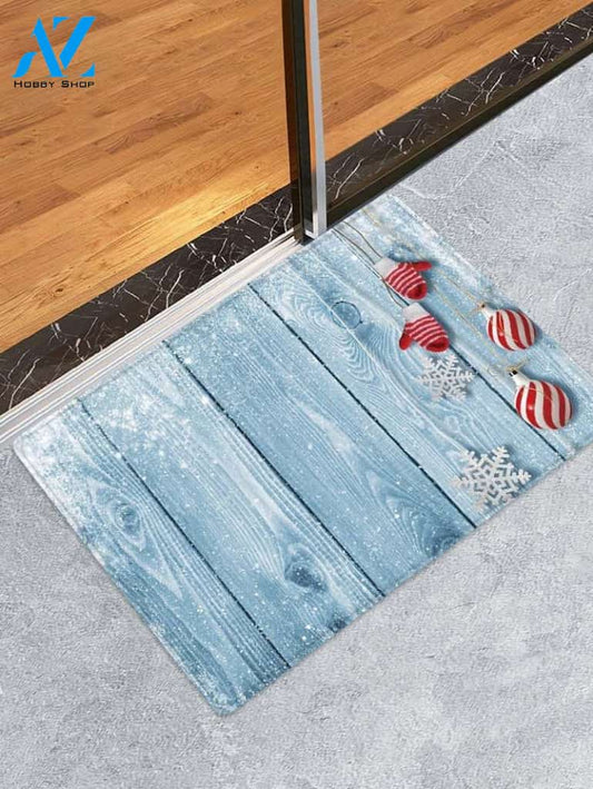 Christmas Wood Grain CLH0910159D Doormat