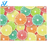Citrus Fruit Slices Doormat Welcome Mat Housewarming Gift Home Decor Funny Doormat Gift Idea For Fruit Lovers Gift For Friend