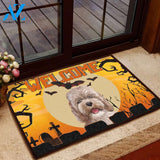 Cockapoo Halloween Welcome T109 - Door Mat | Welcome Mat | House Warming Gift