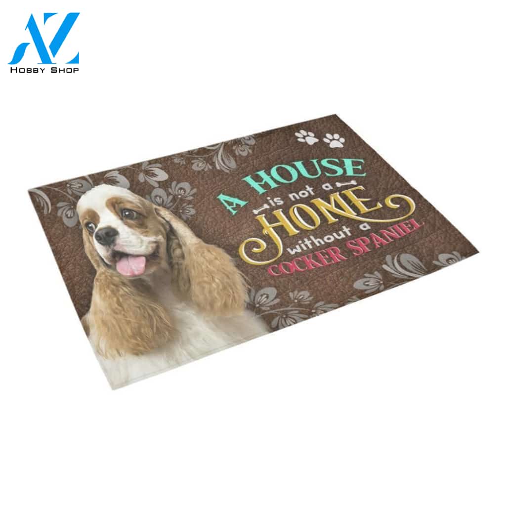 cocker spaniel home Doormat - Welcome Mat - Home Decor