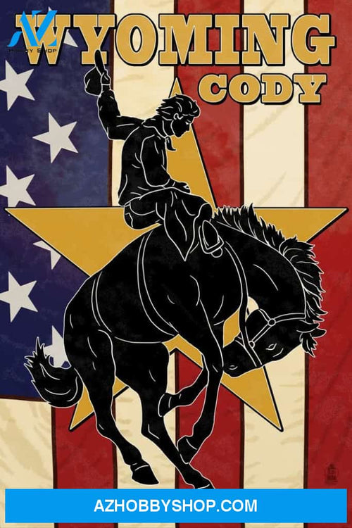 Cody Wyoming Bucking Bronco