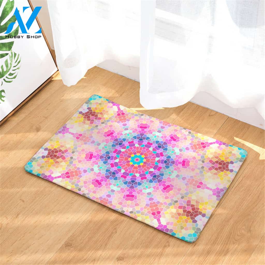 Color Titles Door Mat