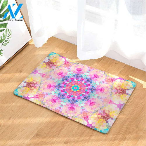 Color Titles Door Mat