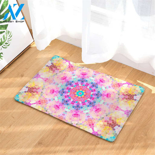 Color Titles Door Mat