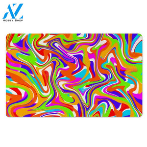 Colorful Abstract Door Mat