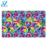 Colorful Hippie Door Mat