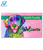 Colorful Pets Labrador Personalized Doormat - 18" x 30"