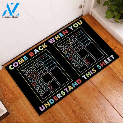 Come Back When You Understand - Tabletop Role-playing Game (RPG) Doormat