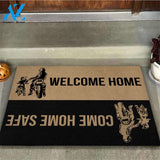 Come Home Safe - Sport Bike Funny Indoor And Outdoor Doormat Warm House Gift Welcome Mat Gift For Biker
