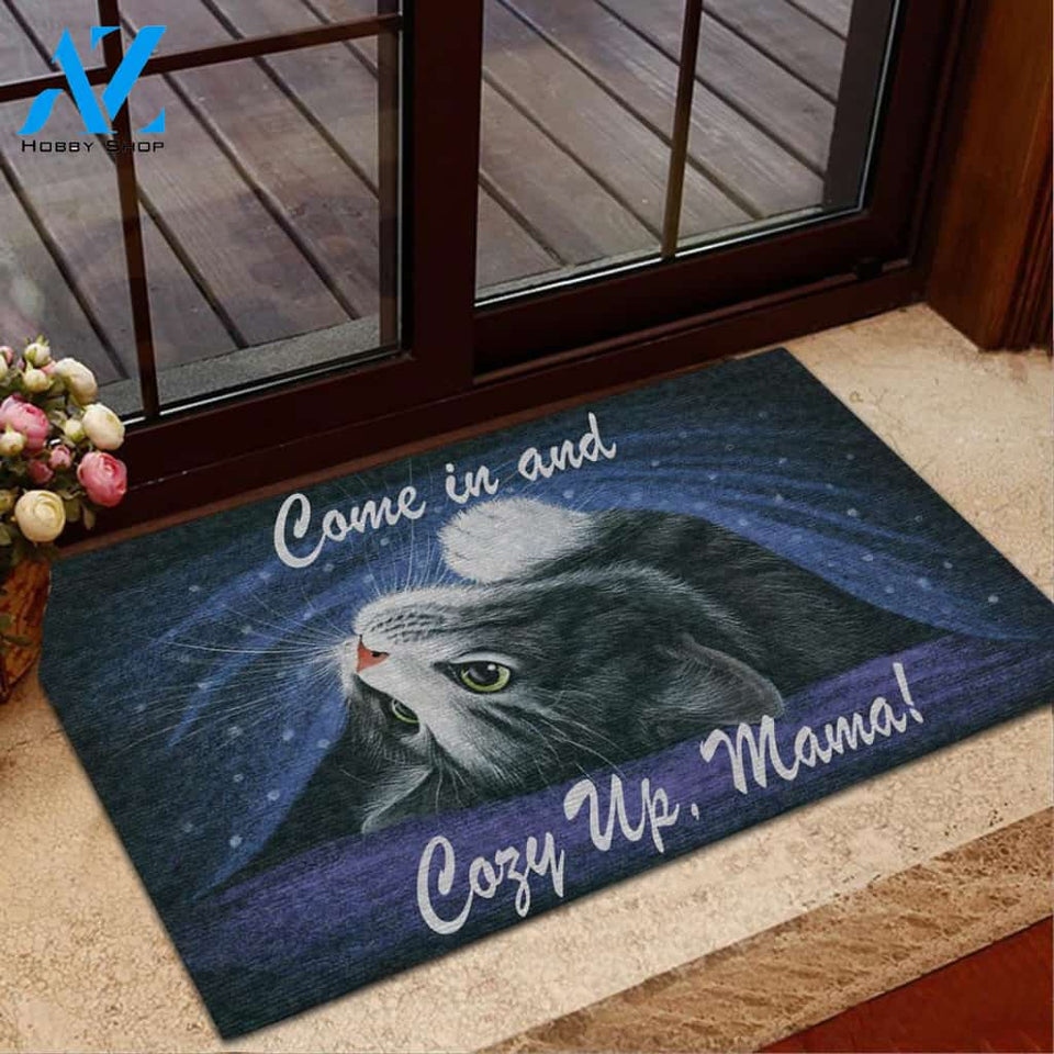 Come In And Cozy Up Cat Doormat | WELCOME MAT | HOUSE WARMING GIFT