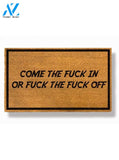 Come The Fuck In Doormat by Funny Welcome | Welcome Mat | House Warming Gift