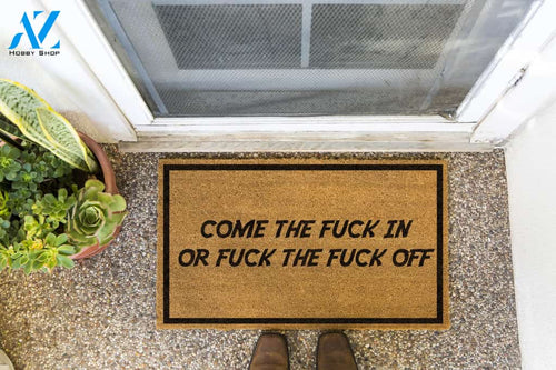 Come The Fuck In Doormat | Welcome Mat | House Warming Gift