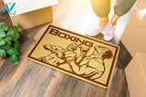 Compatible With Boxing Sport Doormat Indoor and Outdoor Doormat Housewarming Gift Sweet Home Decor Gift Gift for Boxing Lovers Sport Lovers
